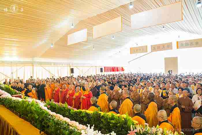 佛光人在星雲大師的指示下，全體總動員參與協助，只盼能圓滿定媽媽的人生最後一件大事