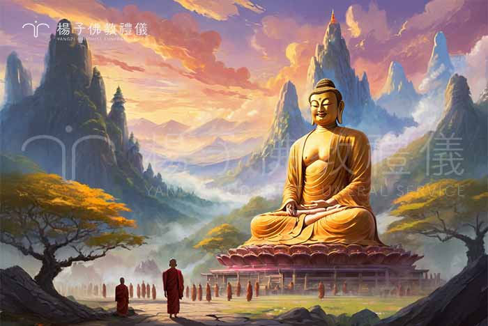 禮拜八十八佛，光明遍照，誦念懺文中洗滌身心罪障。｜楊子佛教禮儀公司