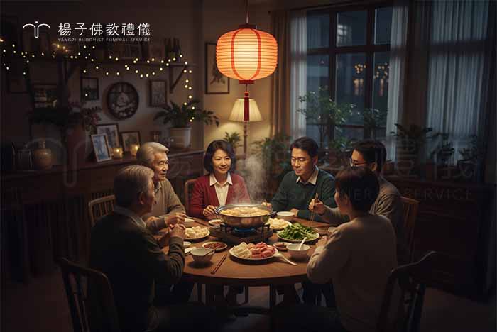 年夜飯後的守歲,其實是全家人最珍惜的時光。大家圍坐在一起聊天、不急著睡,用這份熱鬧的心情幫父母「添壽」。 攝/楊子佛教禮儀公司 年夜飯後的守歲,其實是全家人最珍惜的時光。大家圍坐在一起聊天、不急著睡,用這份熱鬧的心情幫父母「添壽」。|楊子佛教禮儀公司